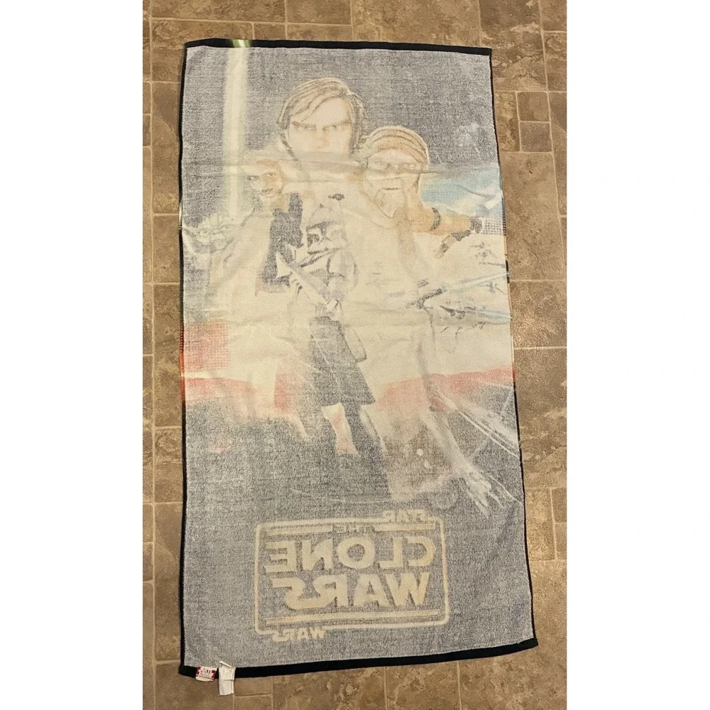 Vintage Star Wars The Clone‎ Wars Beach Towel